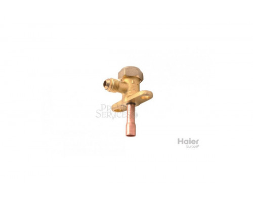 Сервисный кран 1/4 2-х ходовой Haier A0010705947 Сервисный кран 1/4 2-х ходовой Haier A0010705947