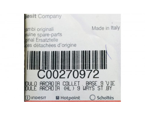 Модуль (плата) Indesit Arcadia C00270972 Модуль (плата) Indesit Arcadia C00270972