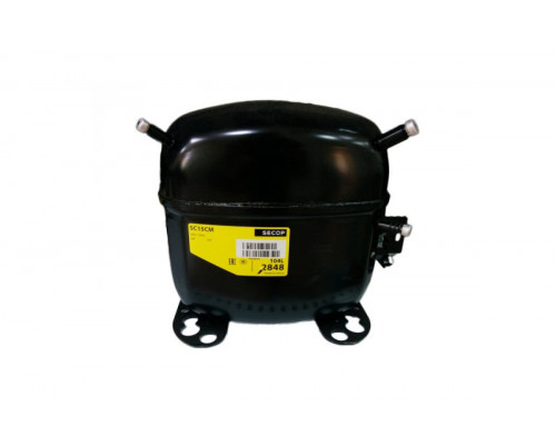 Компрессор Secop SC 15 CM (R-22, 561Вт при -23.3°) низкотемпературный Компрессор Secop SC 15 CM (R-22, 561Вт при -23.3°) низкотемпературный